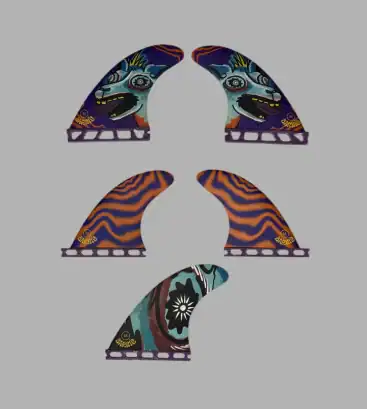 5 חרבות BARNIS ברניז דרקון סגול FUTURE