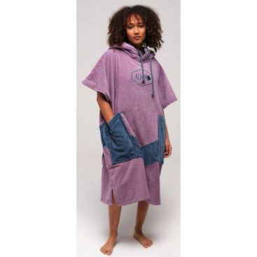 פונצ'ו חברת אול אין ALL IN דגם וי ביץ סגול