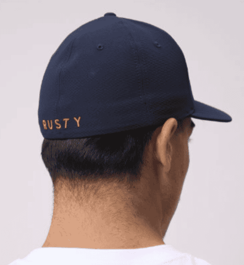 ⁦כובע מצחיה נייבי כתום CAPIS GORRO RUSTY⁩ – תמונה ⁦2⁩